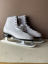 MILAN-6000 Lake Placid Women s Size 5 White Figure Skates