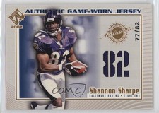 2002 Pacific Private Stock Reserve Numbers 77/82 Shannon Sharpe #16 HOF ms9