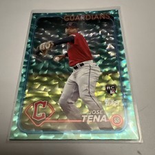 2024 Topps Series 2 - Aqua Foil #678 Jose Tena /399 (RC)