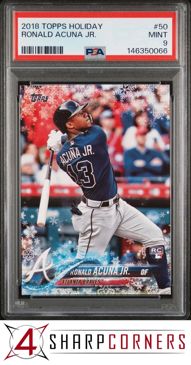 2018 Topps Holiday - Ronald Acuña Jr. #HMW50 for sale | eBay