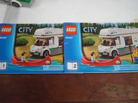 Lego City #60057 Camper Van, 100% Complete, RETIRED, Class C RV, Class A