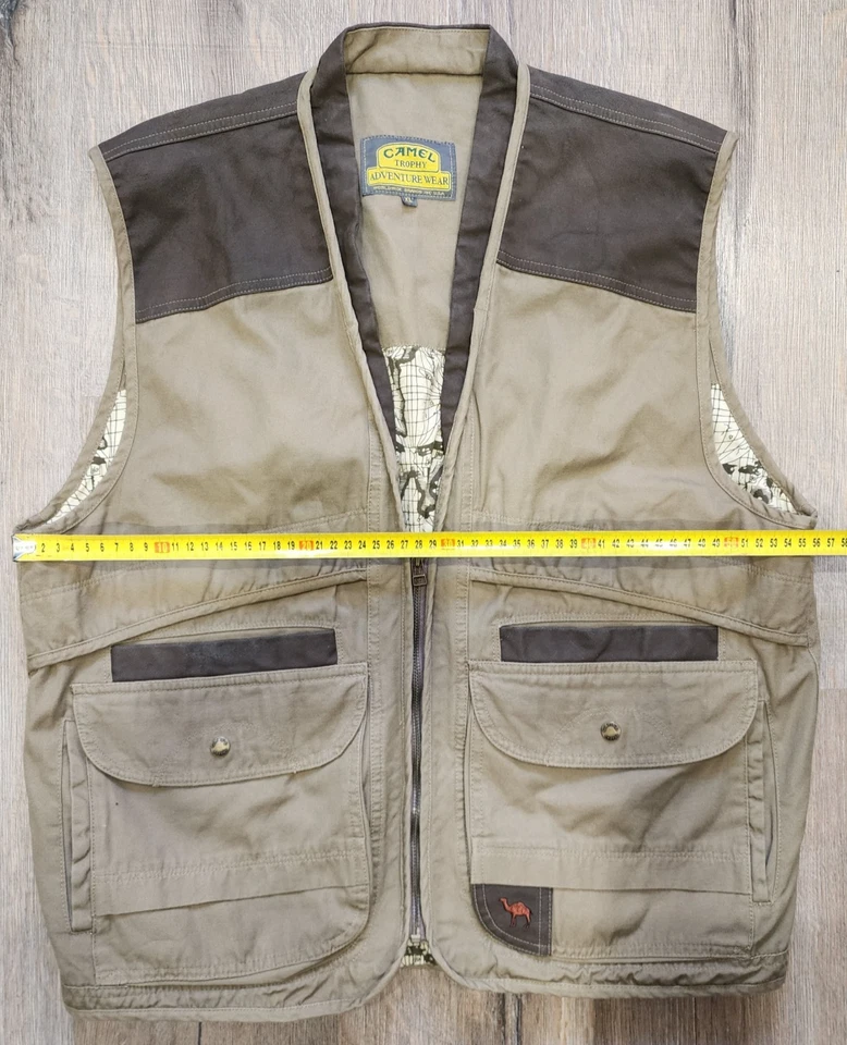 Camel Trophy Adventure Wear Vest Camping Hiking Fishing Safari Shirt Size XL - image 2 of 4