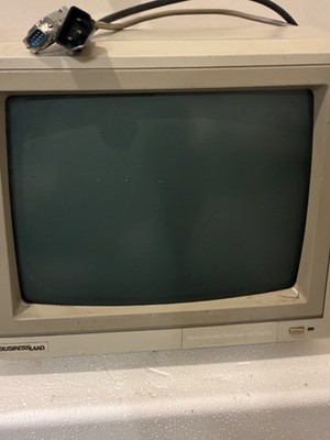 Businessland Incorporated Model DU513 074G Vintage 80s CRT Monitor