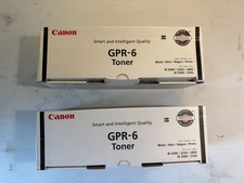 Genuine Canon GPR-6 Black Toner iR 2200 2220 2800 3300 3320 NEW SEALED