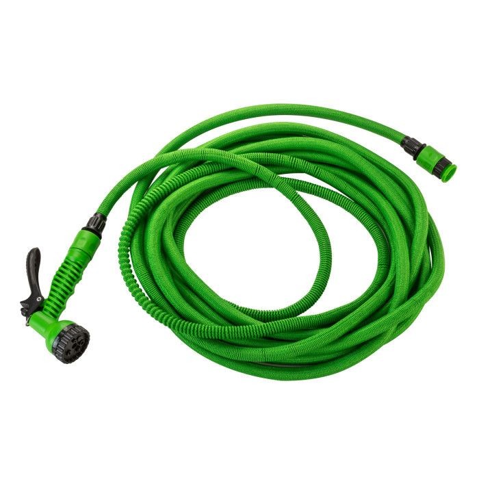 Tuyau d'arrosage extensible de 30 mètres anti-nœud D50223 en laiton