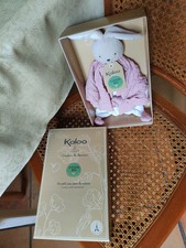 doudou lapin coton bio petit pas Kaloo 