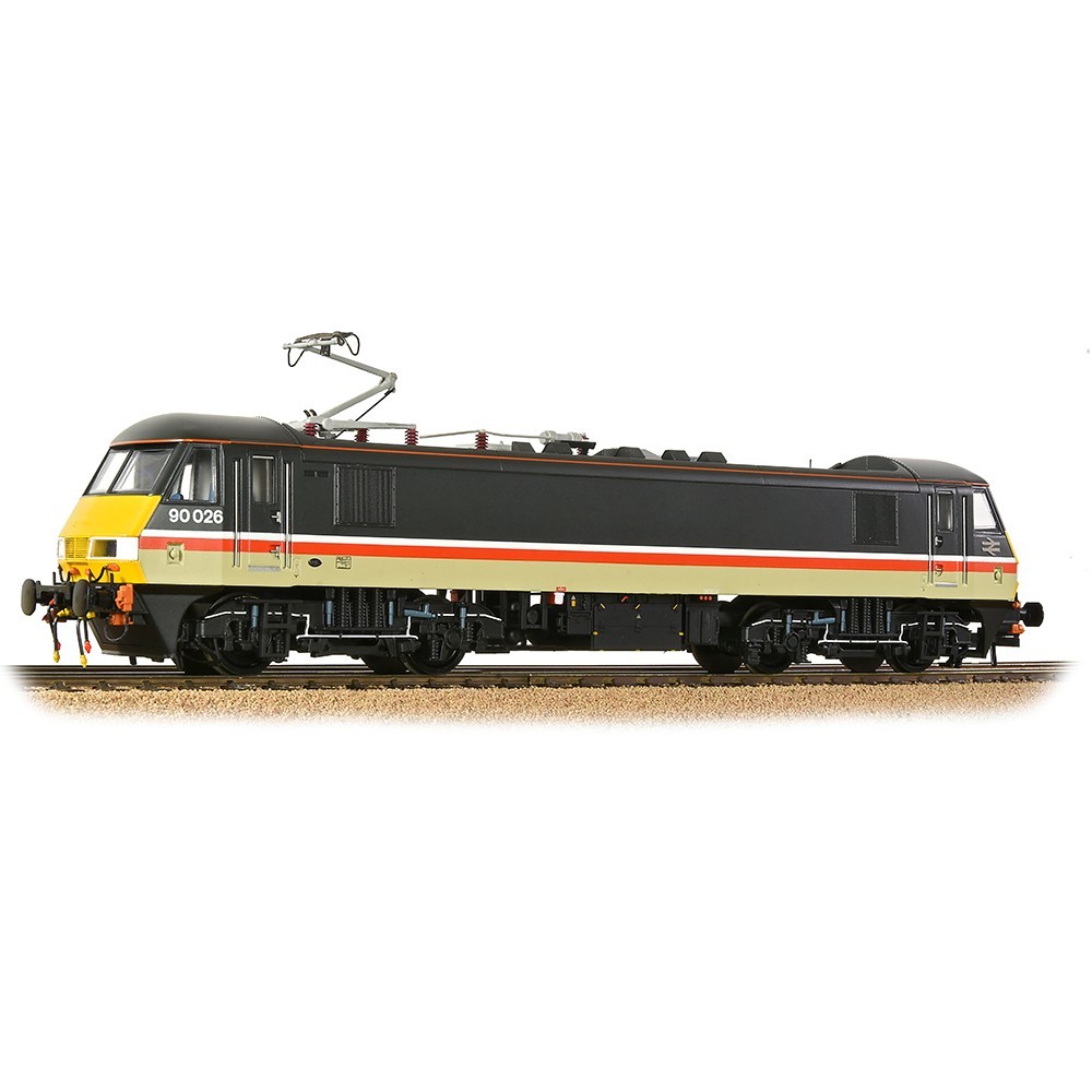 Bachmann  32-613 Class 90 - 90026 BR Intercity Mainline Livery DCC Ready OO G...