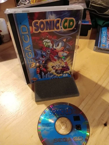 Sonic CD (Sega CD, 1993) Complete In Box FREE SHIPPING 💥💥💥