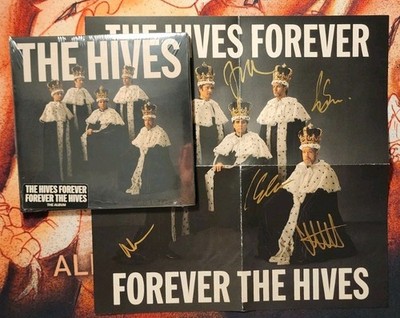 NEW The Hives Forever Forever The Hives - CD Album & SIGNED AUTOGRAPHED Poster