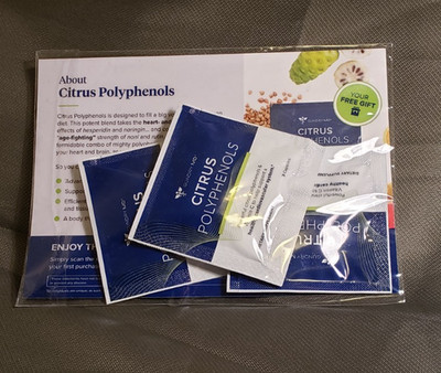 Gundry MD Citrus Polyphenols SAMPLE 3 packs (total 9 capsules) SEALED