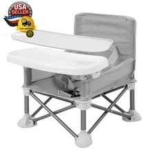 Portable Baby Seat Travel| Compact Fold with Straps for Indoor/Outdoor Use| Grea