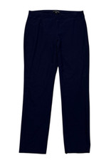 Eileen Fisher Pull On Pant Womens XS Blue Quiet Luxury Old Money Dark Acadamia