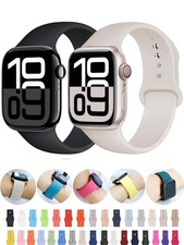 Sports Silicone Strap Watch Band For iWatch Series 11 10 9 8 7 6 SE 5 4 Ultra 3