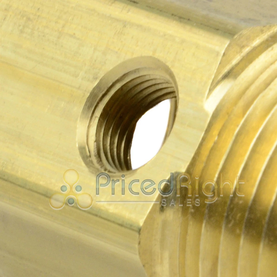 1" Male NPT X 3/4" Female NPT Air Compressor In Tank Check Valve Brass - Image 4 of 4