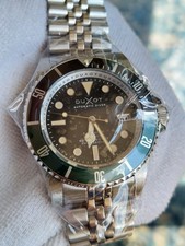 New Duxot Atlantica Automatic Pitch Black 42mm Watch DX-2057-77