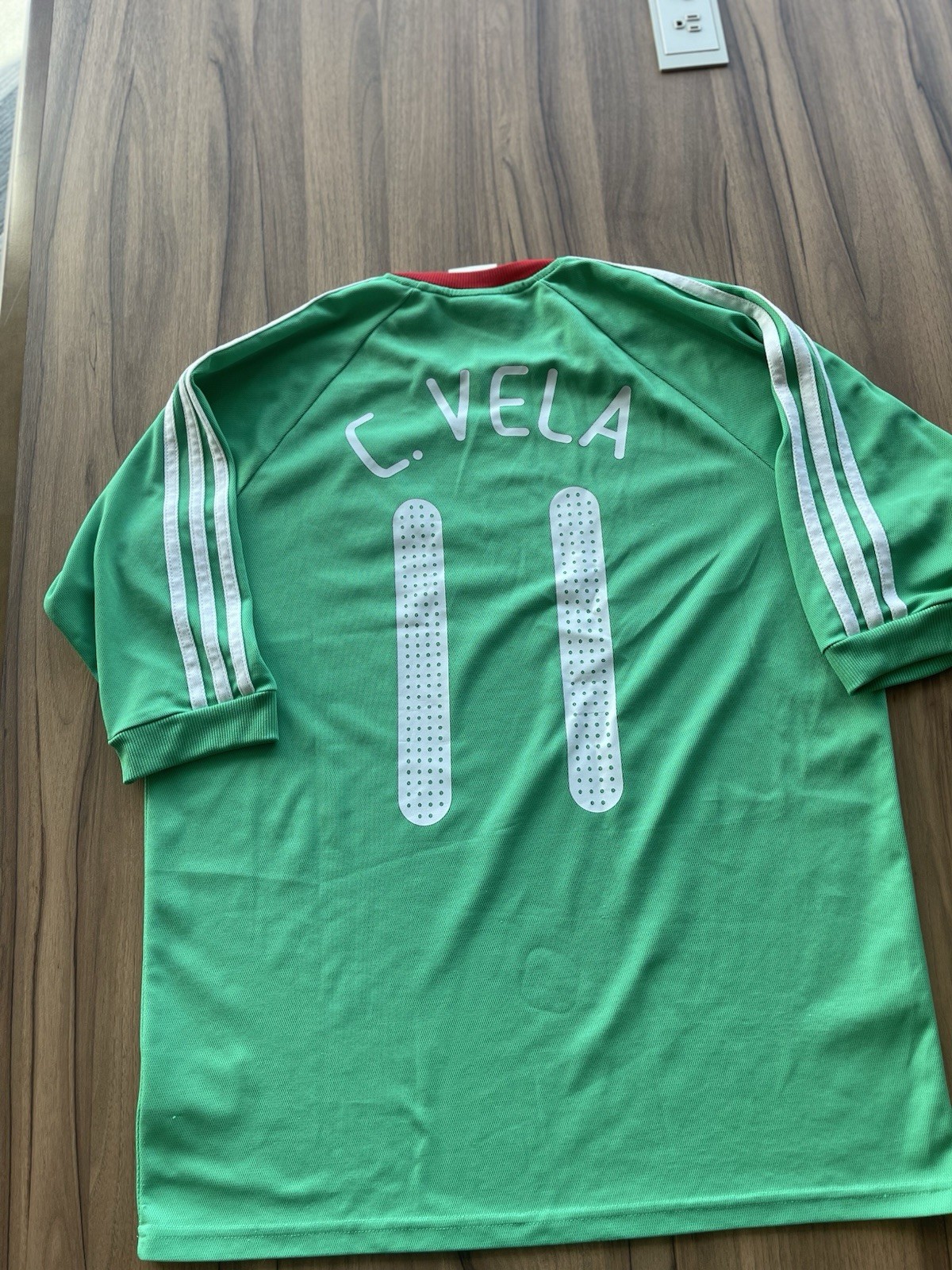 Adidas Mexico Seleccion 2007/2008 Carlos Vela M 3/4 Sleeve