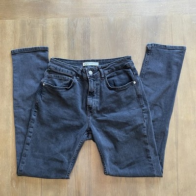 ZARA Black Skinny Jeans Women s Size US 30 EUR 38 Slim Fit Denim Pants