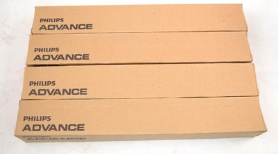 QTY 4 Philips Advance ICN-2S28 Centium  Fluorescent Ballast, 120/277V