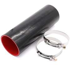 Taukealugs 4  Silicone Hose 12  L 4-Ply 5mm Turbo Intercooler + T-Clamps