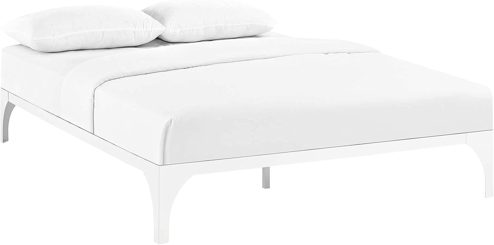 With Slat Support - White
