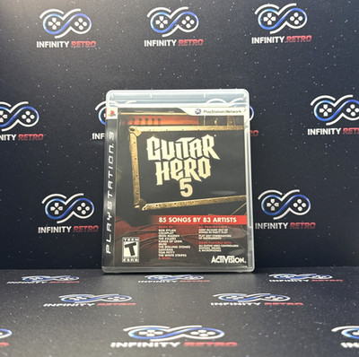 Guitar Hero 5 Sony PlayStation 3 PS3 CIB Refurbished & Tested Free Shipping