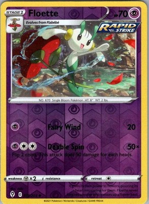 Floette 072/203 Reverse Holo Uncommon SWSH07: Evolving Skies NM