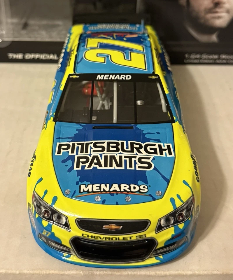 2015 Paul Menard #27 Menards/Pittsburgh Pinturas Chevy SS 1/24 NASCAR Diecast 🎨 Foto 3 de 4