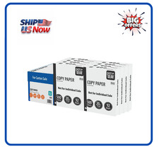 Pen Gear Copy Paper 8.5" x 11" 92 Bright 20 lb. White 8 Ream Case 4,000 Sheets 