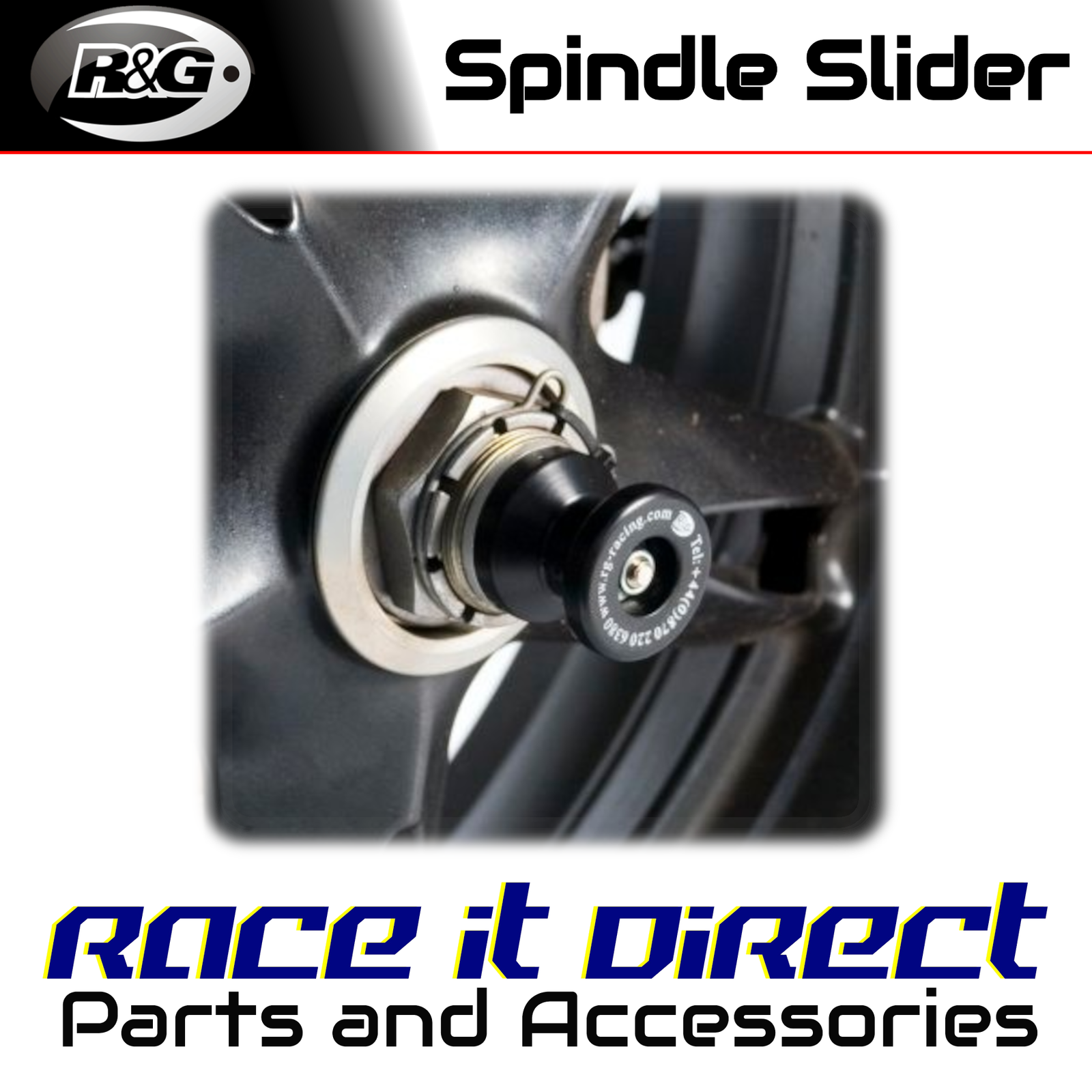 Spindle Sliders for Triumph Sprint ST 2010 R&G