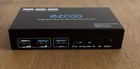 EZCOO 4K 120Hz HDMI 2.1 Splitter 8K 60Hz 1 in 2 out VRR CEC Dual Monitor Box