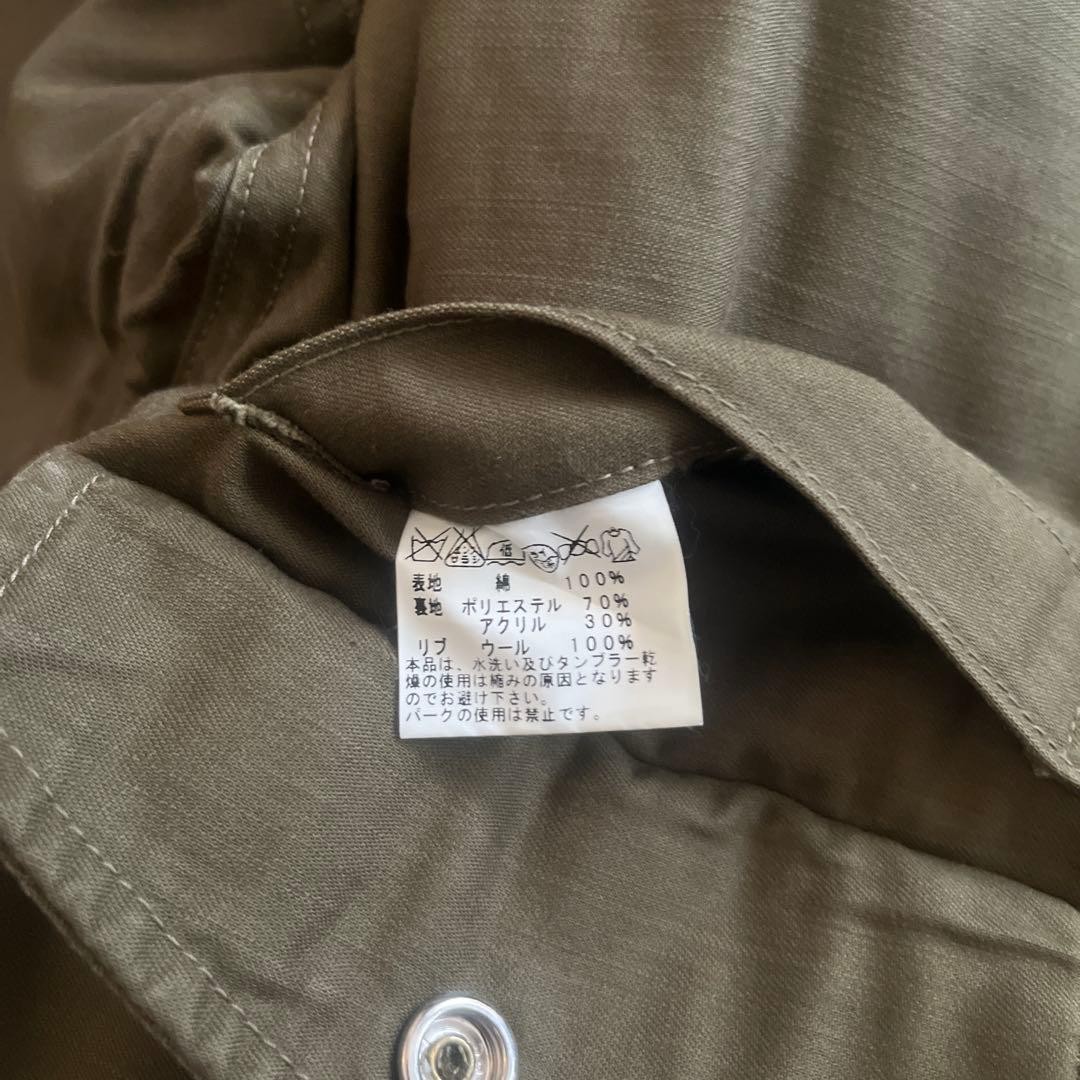 Buzz Ricksons A2 Deck Jacket Brown Size S Militar… - image 23