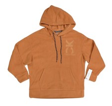 Calvin Klein Performance Fleece Pullover Women's Hoodie XS NWT Ginger