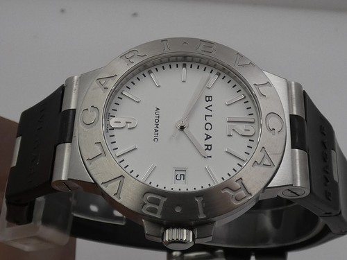 BULGARI DIAGONO LCV 38 S 38MM AUTOMATICO ACCIAIO ANNI 2000'S WATCH - Imagen 3 de 17