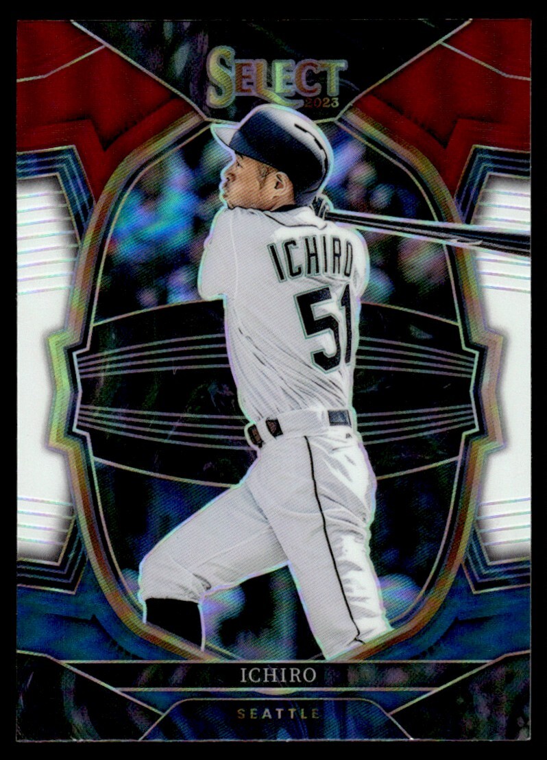 Ichiroページ 2023 Panini Select Red Blue Ichiro Seattle Mariners #36 | eBay