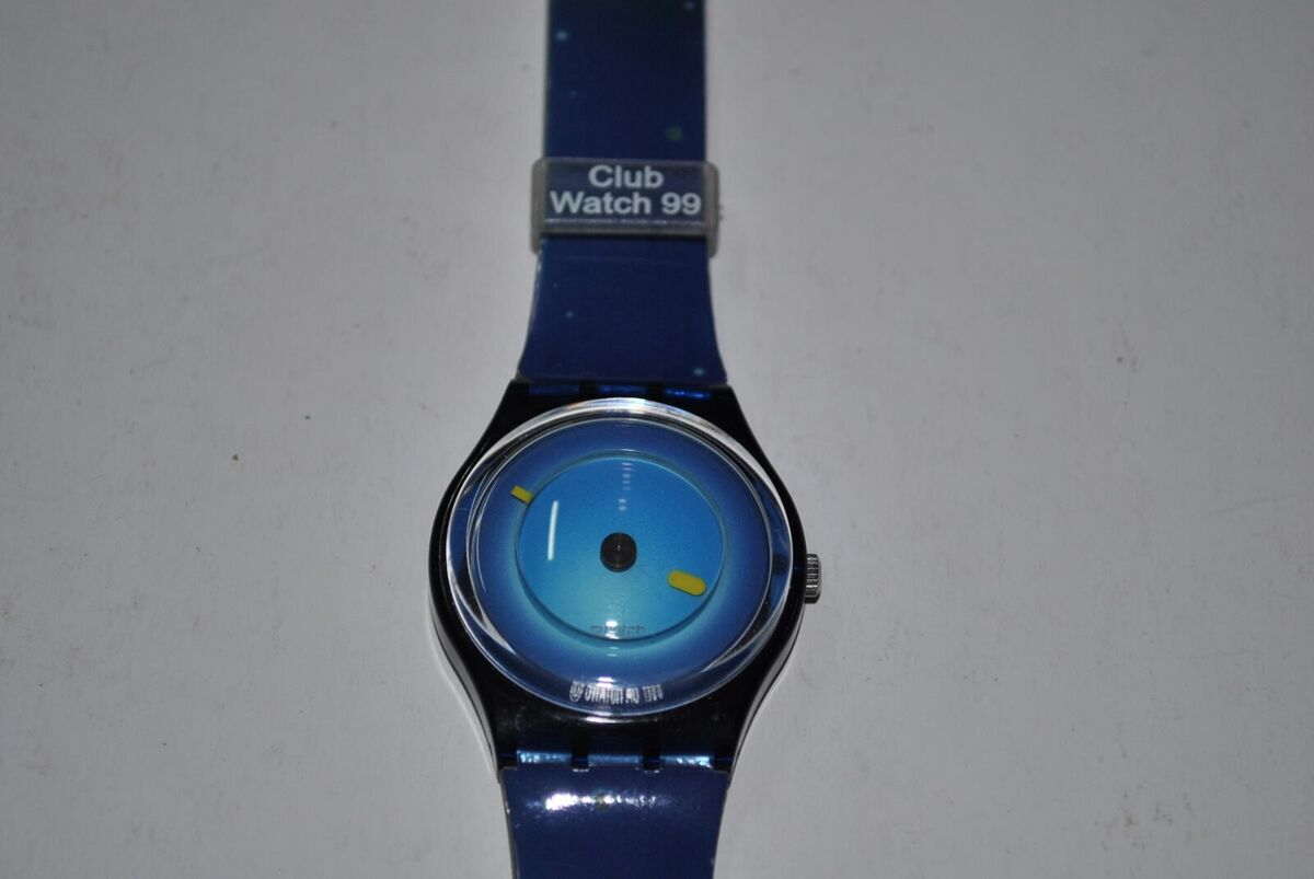 1999 Swatch watch GZ160 PACK SPACE DREAMS SPECIAL PACKAGING CLUB