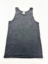 Vintage Disney Wear Tank Top Men’s S / M Black Micky Mouse Made In USA