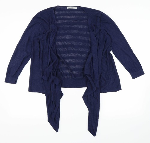 TU Womens Blue Cardigan Jumper Size 10