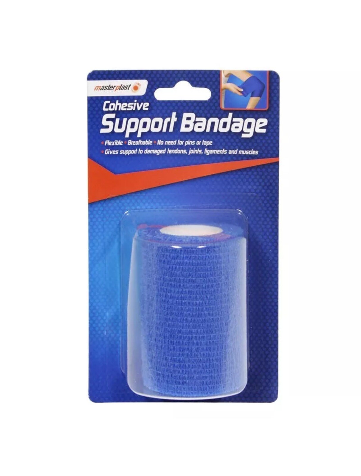 3 Pack Of Cohesive Support Bandage Tendons Joints Ligaments & Muscles Injury