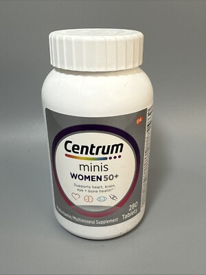 Centrum Minis Silver Women's Multivitamin for Women 50 + Exp 2/26