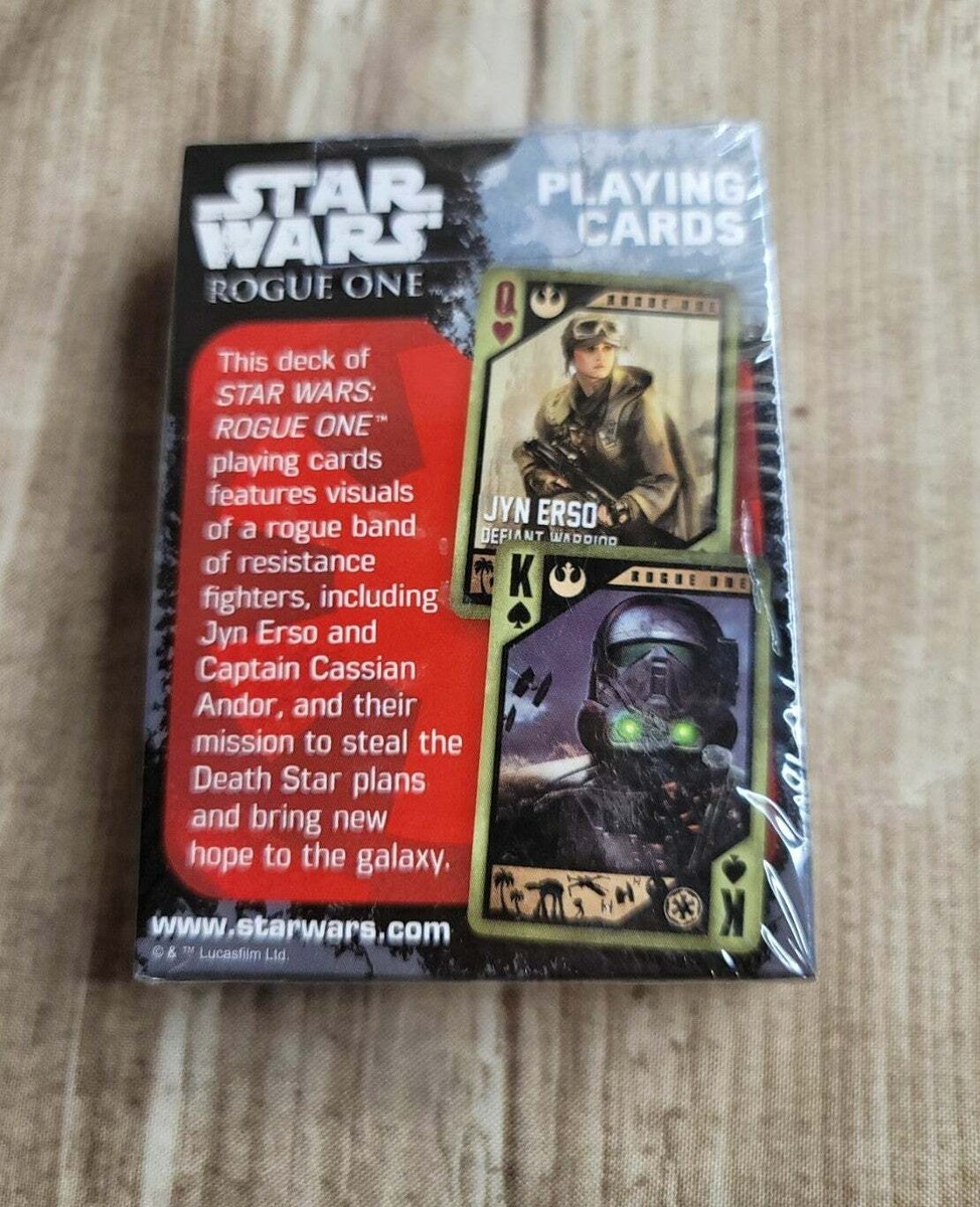 Star Wars Rogue One Playing Cards UK