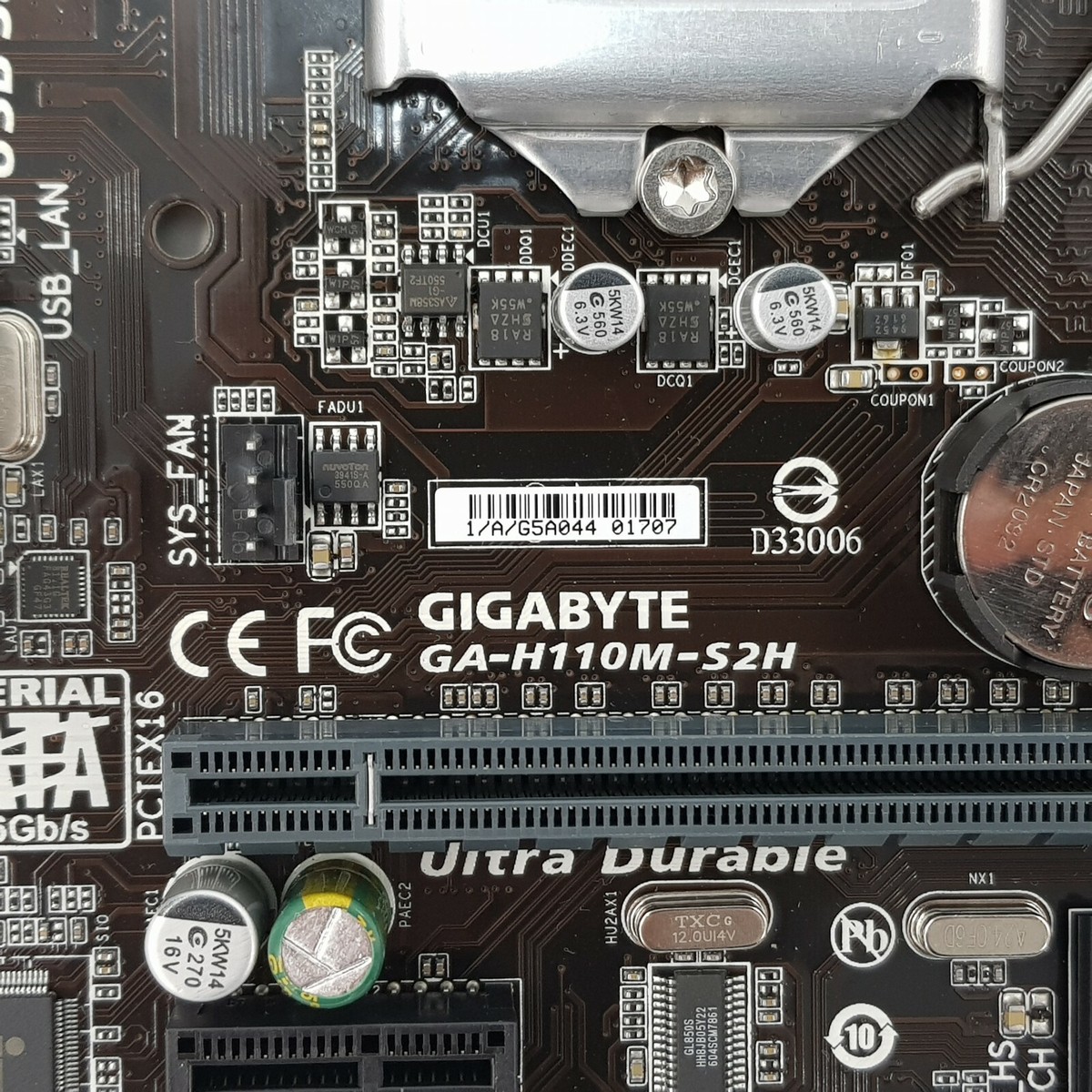 GIGABYTE GA-H110M-S2H LGA 1151 Socket H4 Micro ATX Motherboard | eBay