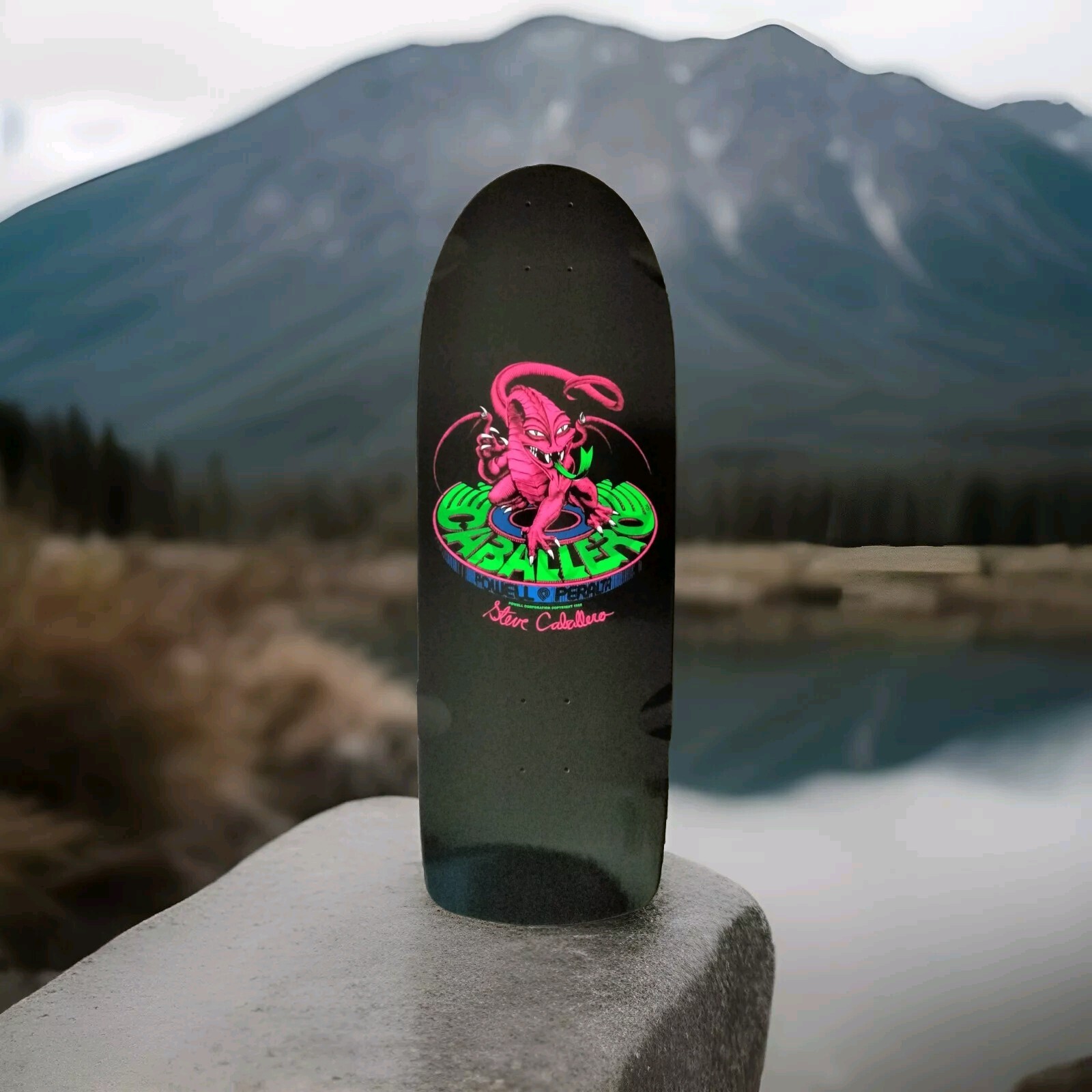 Powell Peralta Bones Brigade Series 14 Steve Caballero Blacklight Deck
