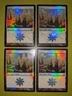 FOIL Plains #251 x4 Return to Ravnica 4x Magic the Gathering MTG