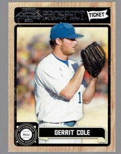 2011 Panini Playoff Contenders Gerrit Cole Prospect Ticket Baseball Card