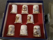 Finsbury Fine Bone China Thimbles X8