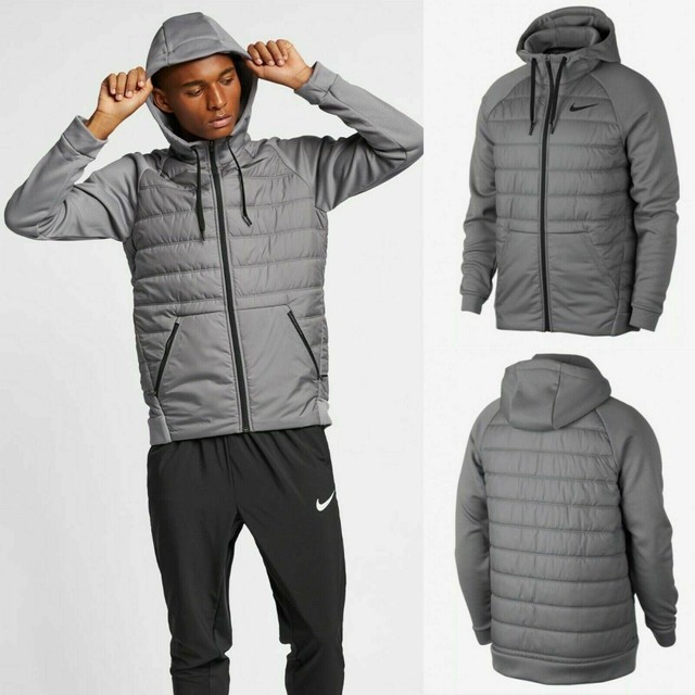 nike therma full zip hoodie
