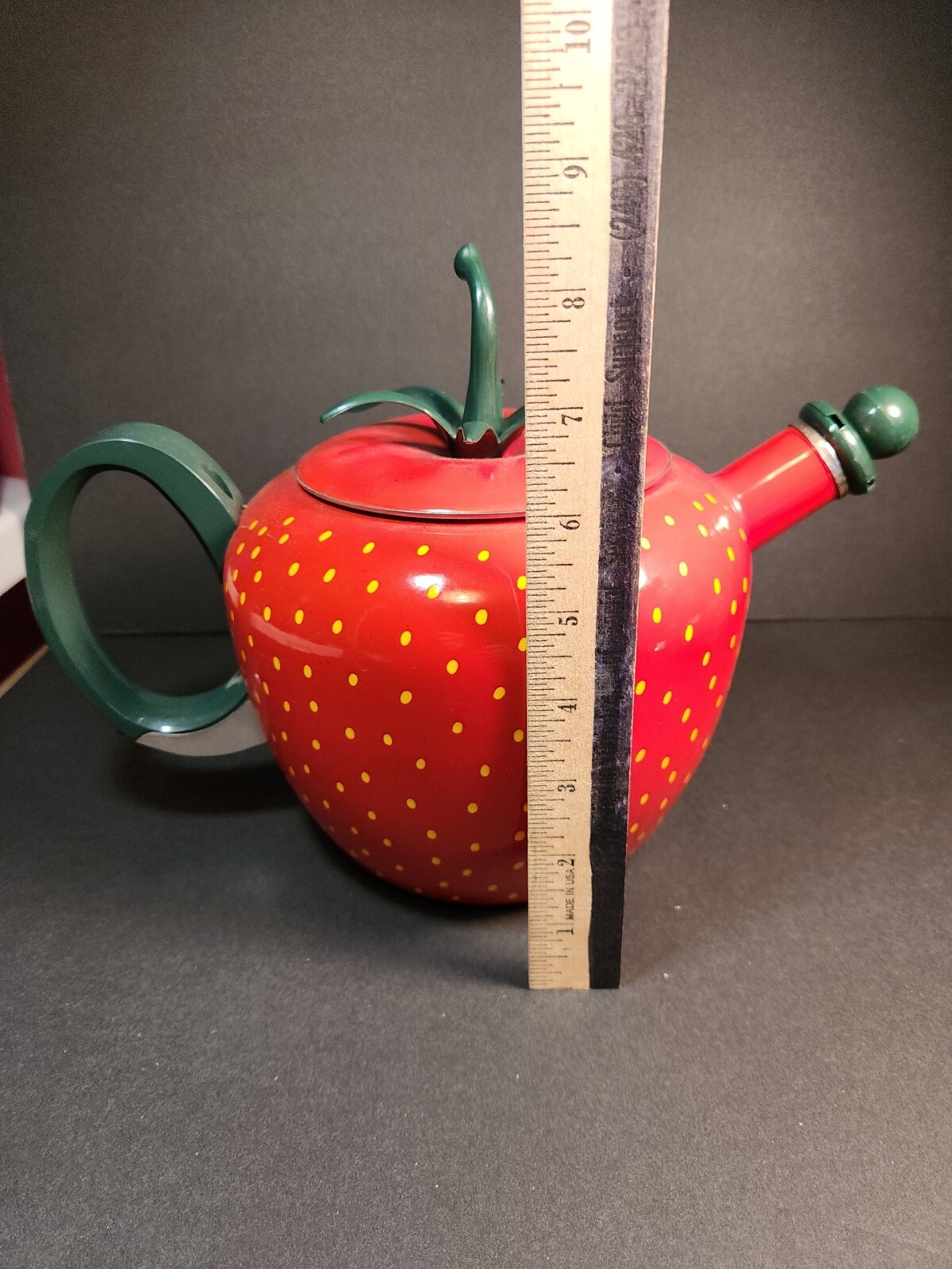 Copco Strawberry Shaped Enamel Tea Kettle Tea Pot eBay
