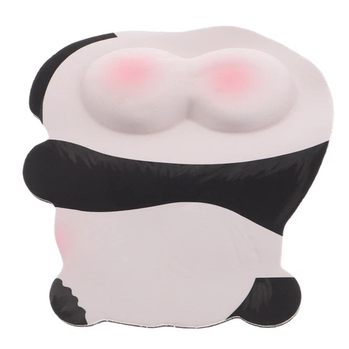 Ergonomisches Mauspad mit Panda- und Handballenauflage, weiche,