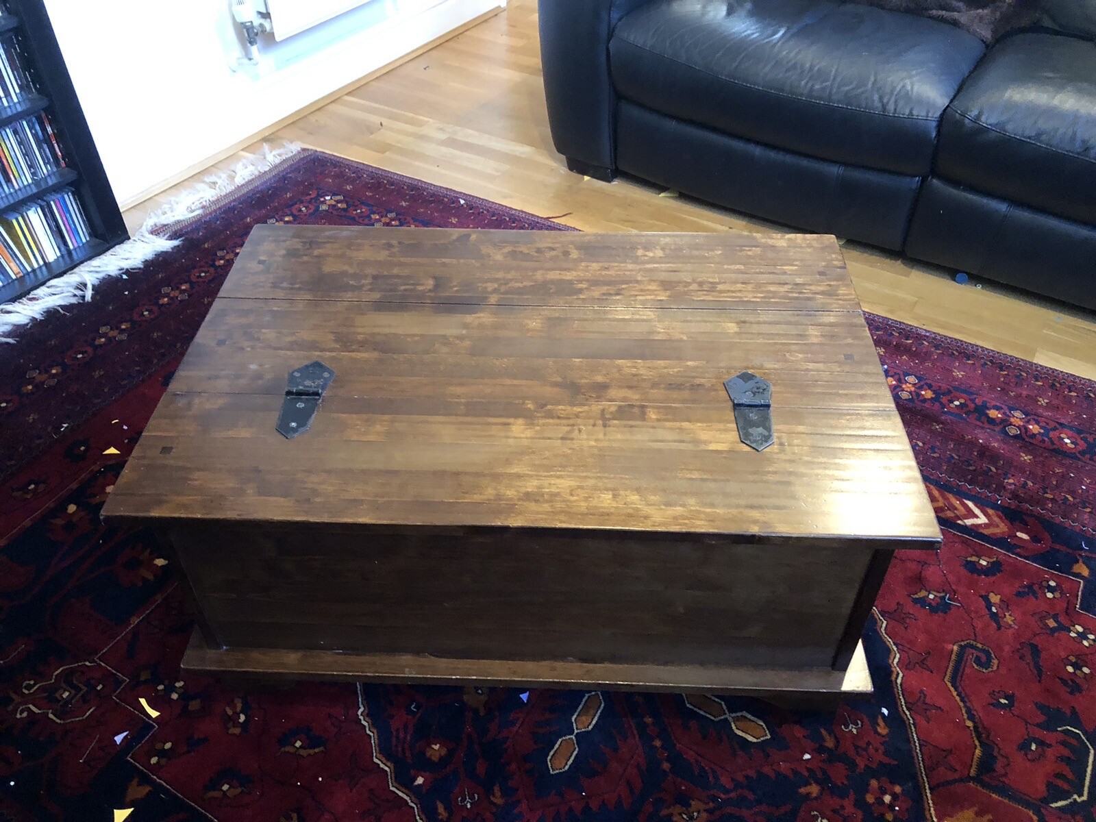 Laura Ashley Garrat 9 Drawer Coffee Table Chestnut Colour eBay