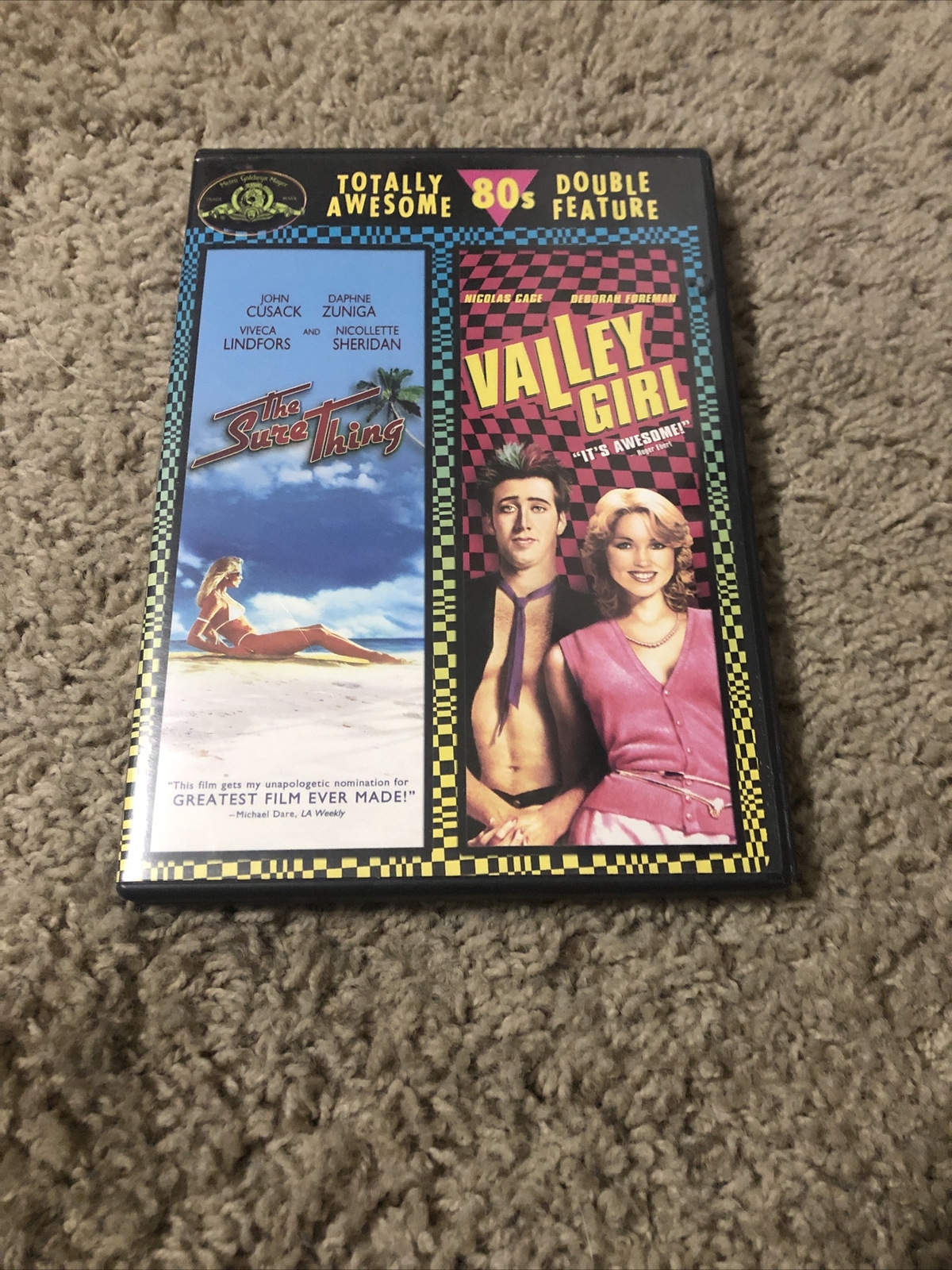 The Sure Thing/Valley Girl (DVD, 2007, 2Disc Set, Special Edition